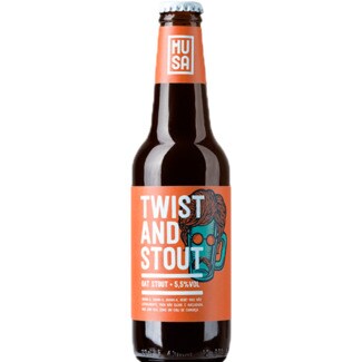 Musa Cerveja Artesanal Twist and Stout garrafa 33 cl