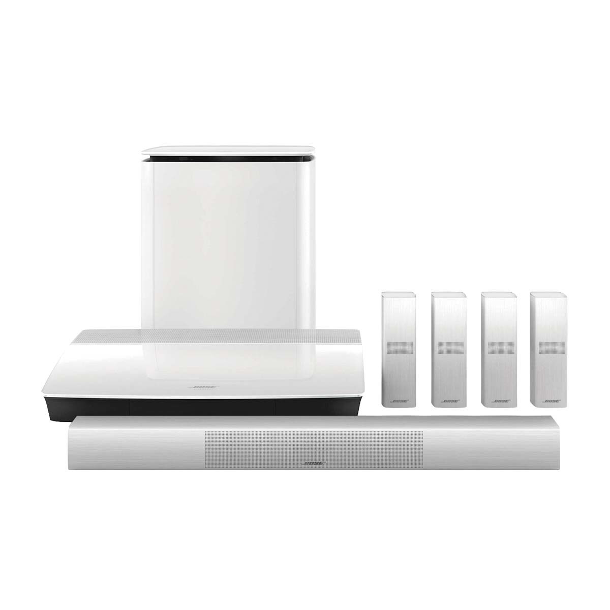 Bose - Home Cinema Bose Lifestyle SoundTouch Blanco 650 Wi-Fi y Bluetooth.