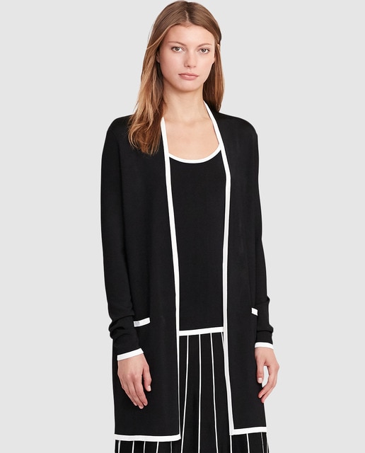 ralph lauren black cardigan