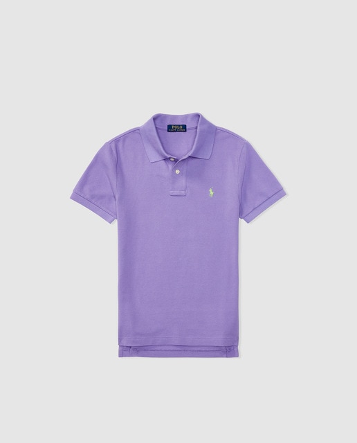 boys purple polo