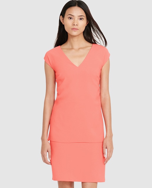 ralph lauren pink dress