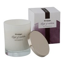El Corte Inglés Fig and violet scented candle in a glass