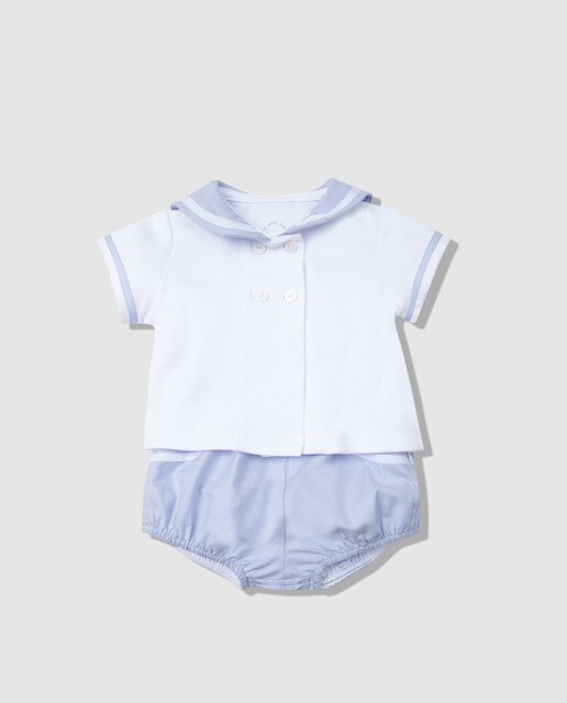 Ensemble Rayure Mariniere Bebe Garcon Dulces Deux Pieces Mode El Corte Ingles