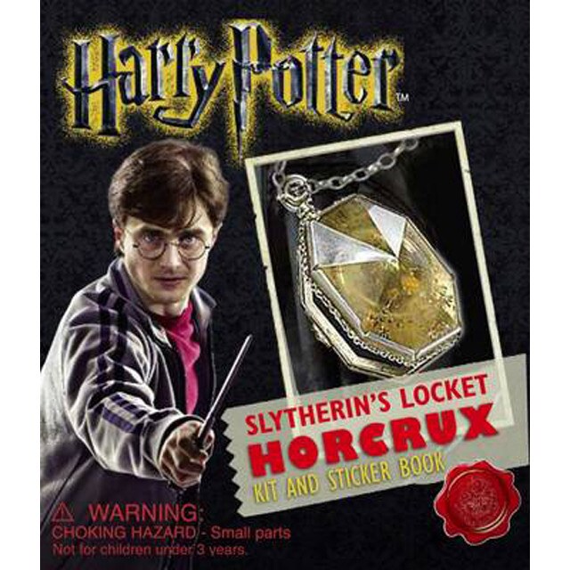 Harry potter locket horcrux kit and sticker book