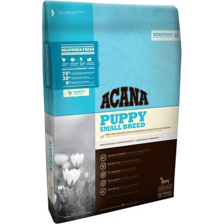 ACANA CLASSICS PUPPY SMALL BREED natural dog food for puppies up to 9 kg bag 2 kg with chicken, fish, free range eggs and vegetables