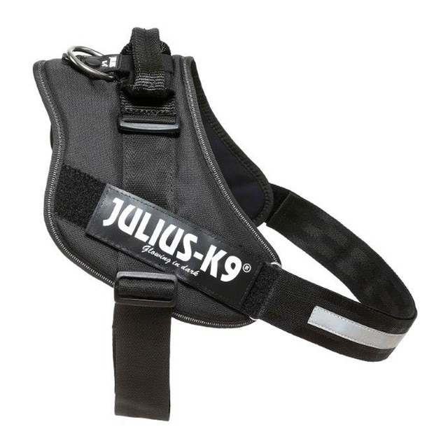 Julius – Arnés Julius para perros K9 IDC Powerharness. Negro. Talla Mini