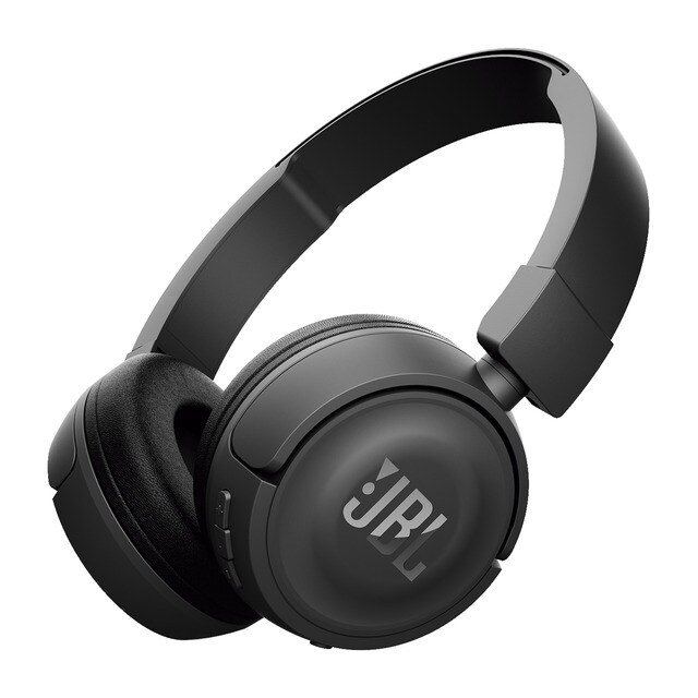 Auriculares de diadema JBL T450BT Negro con Bluetooth JBL T450BT negro Auriculares de diadema inalámbricos con