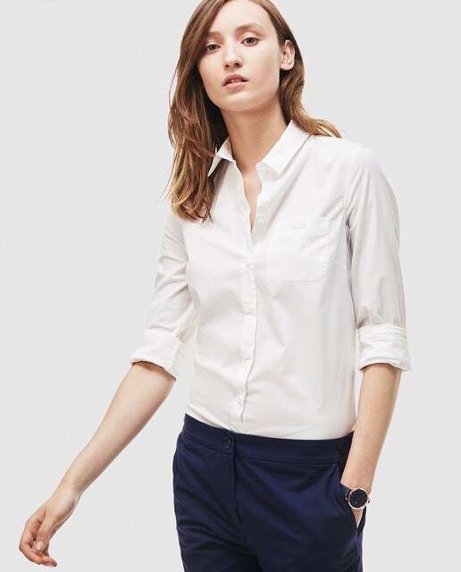 chemise femme lacoste