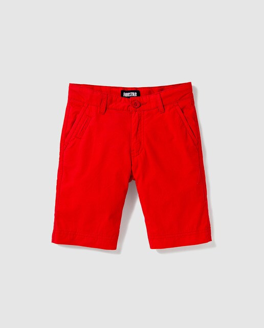 boys red chino