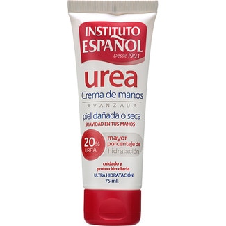 INSTITUTO ESPAÑOL Urea crema de manos avanzada para piel dañada o seca tubo 75 ml ultra hidratación