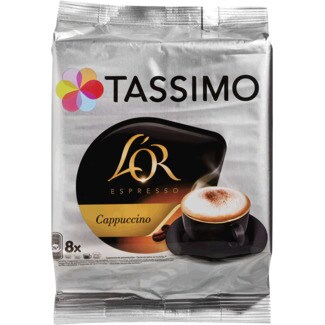 Tassimo L'Or Café Espresso Cappuccino embalagem 16 cápsulas