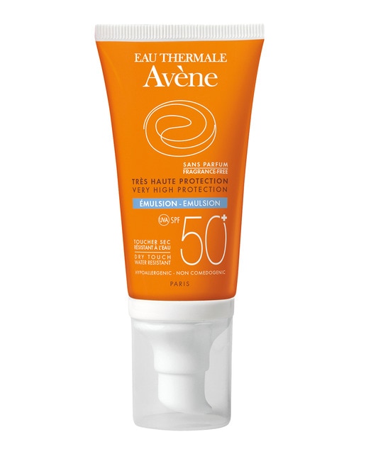 Fluido Solar facial 50+ Sin Perfume 50 ml Avène
