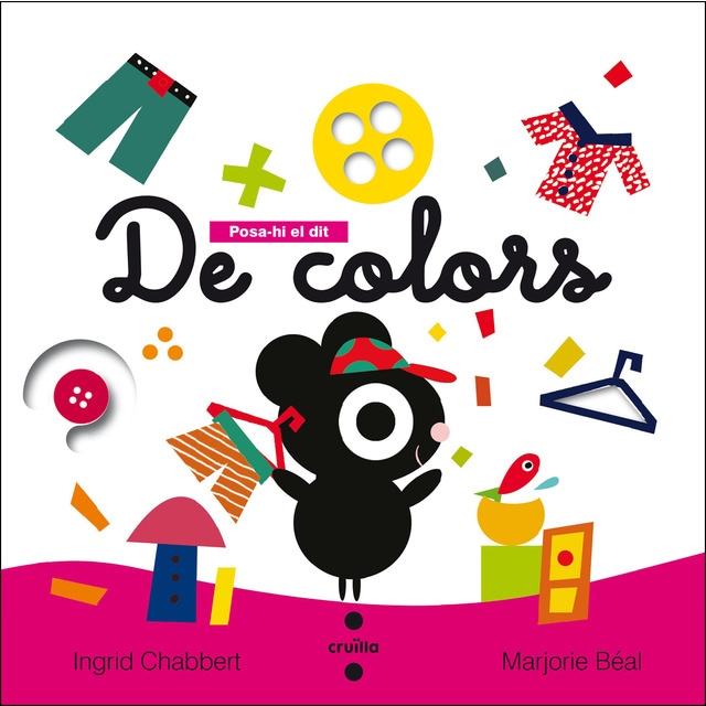 Posa-hi el dit. De colors (Tapa dura)