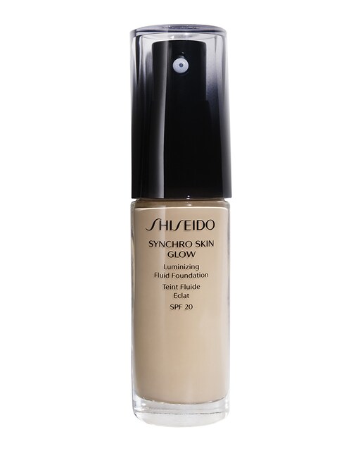 Shiseido – Base de maquillaje Synchro Skin Glow Luminizing Fluid Foundation Shiseido.