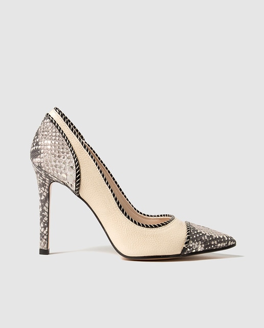 Zapatos de salón de mujer Lodi de piel grabada