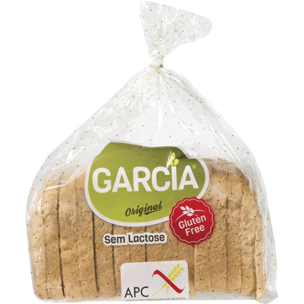 Pão Forma Branca sem Glúten Congelado embalagem 500 g