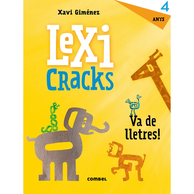 Lexicracks. Exercicis d'escriptura i llenguatge 4 anys (Tapa blanda)