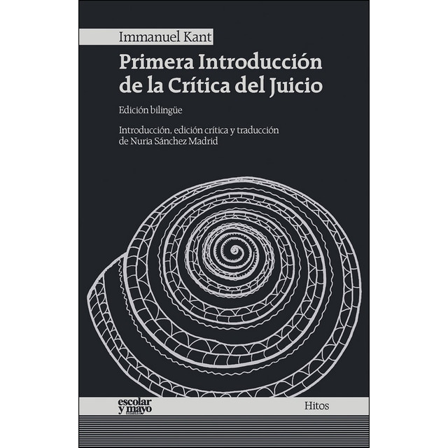 Primera introducción de la Crítica del Juicio Primera introducción de la Crítica del Juicio portada