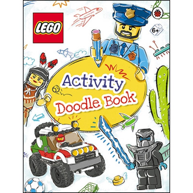Lego city activity doodle book