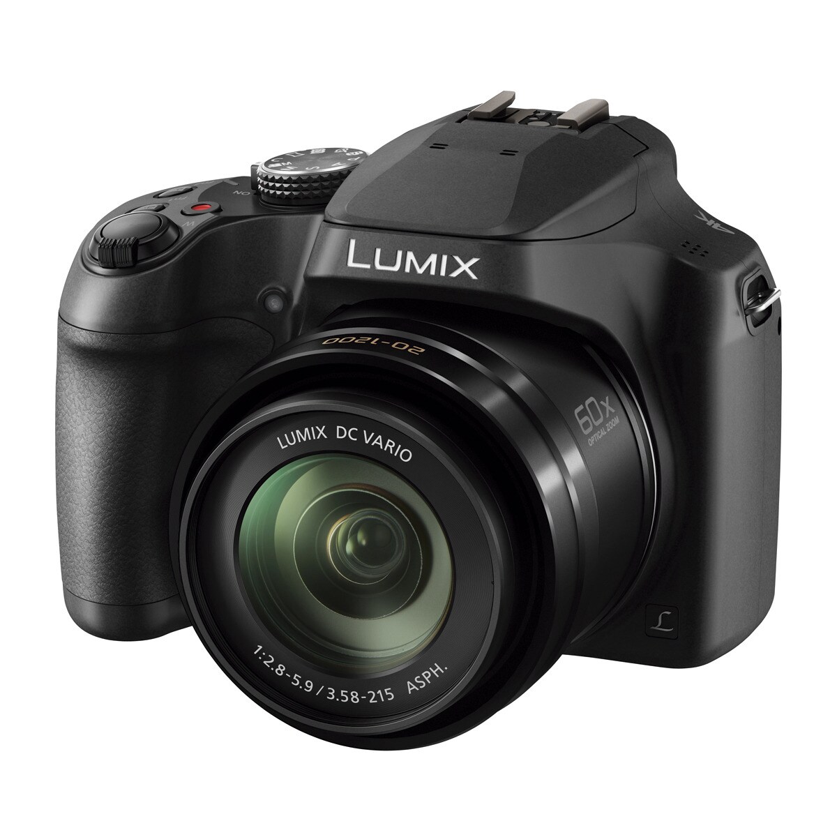 Cámara compacta Panasonic Lumix DC-FZ82 4K Negra