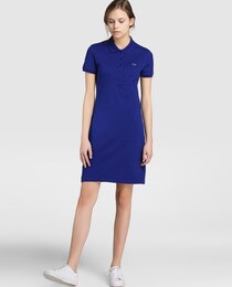 robe lacoste bleu marine