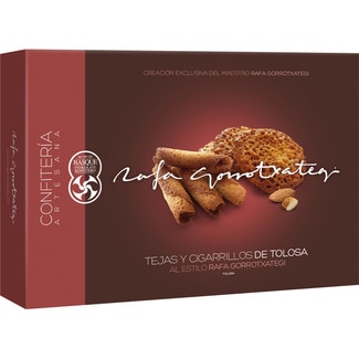 RAFA GORROTXATEGI Exklusive traditionelle Tejas und Cigarrillos aus Tolosa Karton 150 g
