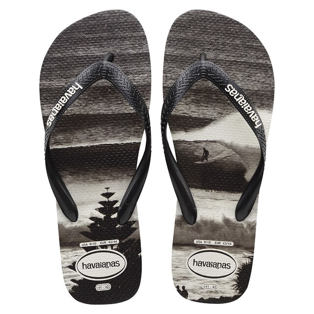 Havaianas Origine Iv Espadrille sandaal met sleehak voor heren, Groen, 38 EU
