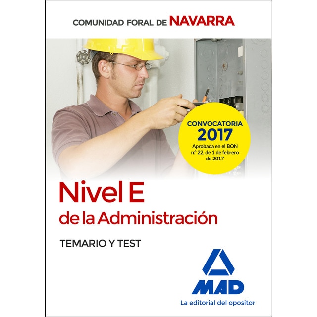 Nivel e de la administración de la comunidad foral de navarra. Temario y test.pdf