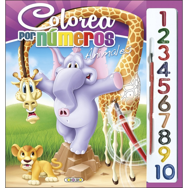 Colorea por números animales.pdf