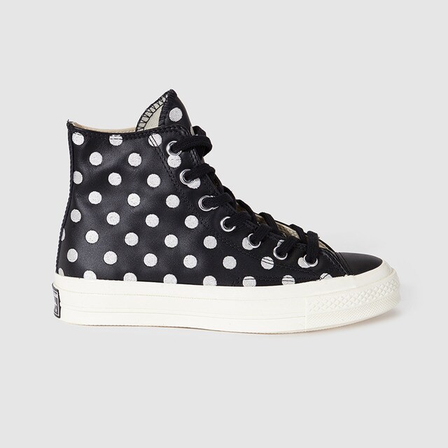 polka dot chuck taylors