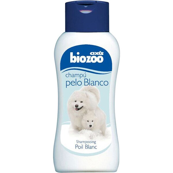 Special dog shampoo for white hair container 250 ml · BIOZOO AXIS