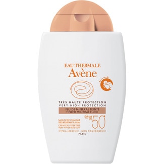 EAU THERMALE AVENE Sonnenschutzfluid Mineral getönt LSF 50+ Schutzfilm Flacon 40 ml