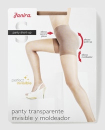 Janira women's beige tights with control top