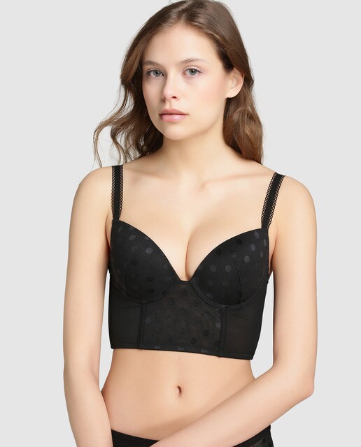 balconette bustier top