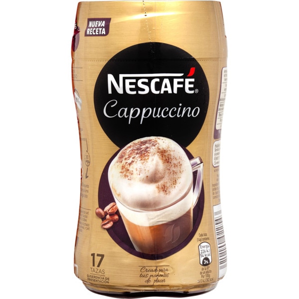 Cappuccino café soluble bote 250 g · NESCAFE