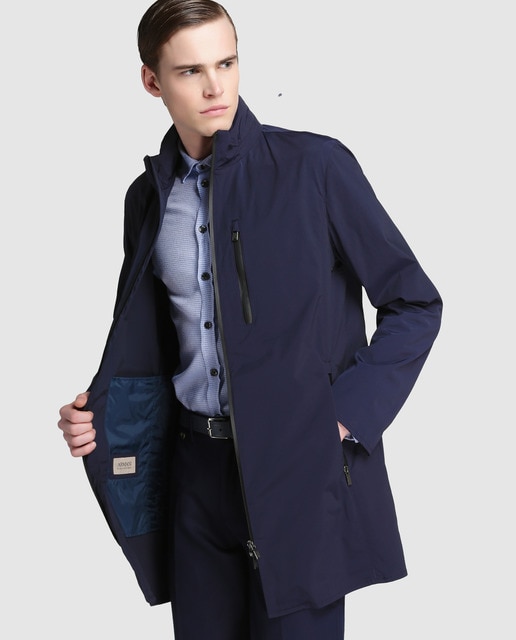 armani raincoat