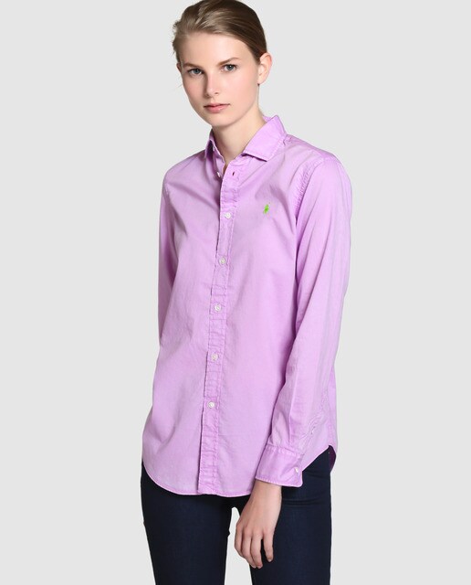 beautiful outfit camisa lila mujer
11