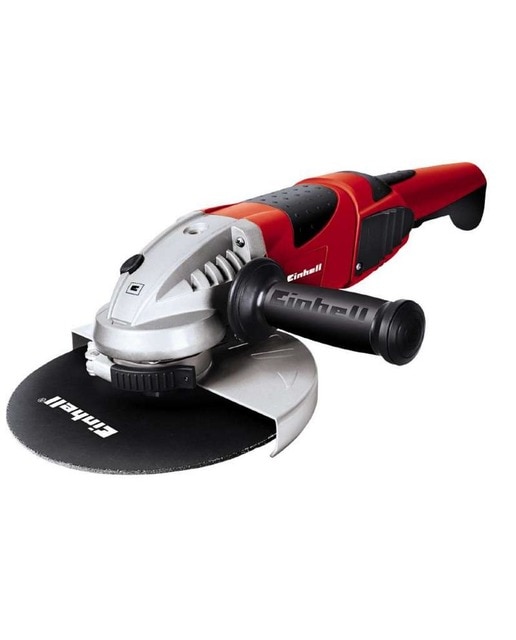 Einhell – Amoladora Angular con cable a red eléctrica 2000 W TE-AG 230/2000 Ø 230 mm.