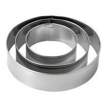 El Corte Inglés Círculo set of 3 cookie cutters