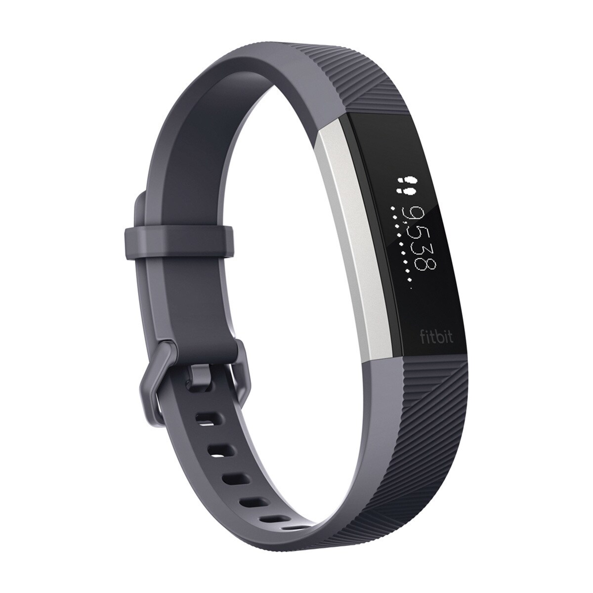 Pulsera de actividad Fitbit Alta HR gris azulado talla L