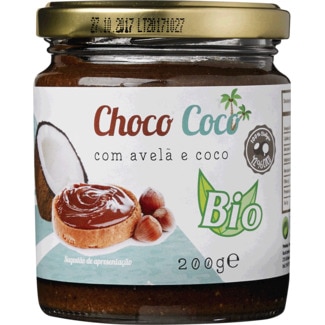 Próvida Manteiga Choco com Avelã e Coco Biológica embalagem 200 g