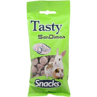 TASTY snacks para roedores frutas del bosque envase 60 g