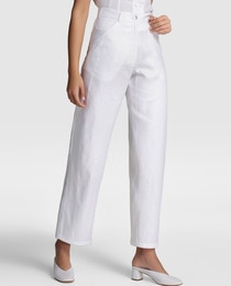 armani linen trousers