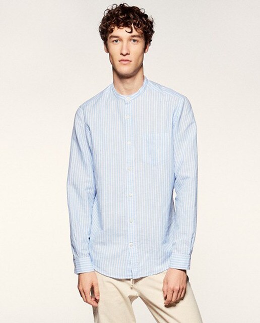 sfera camisas hombre