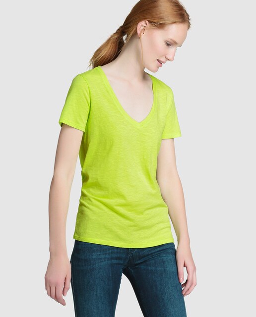 armani jeans v neck t shirt