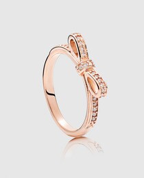 anillo pandora lazo rosa anillo pandora lazo rosa