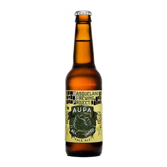 Cerveza rubia artesana Baslqueland Aupa Pale Ale - Club del Gourmet El Corte Inglés