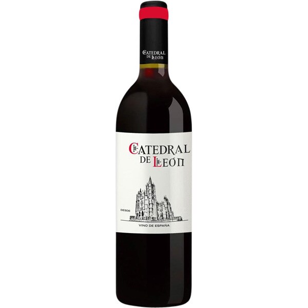 vino tinto de la Tiera de Castilla y León botella 75 cl · CATEDRAL DE