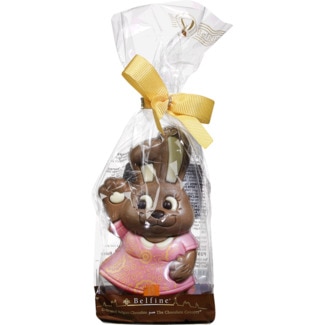 Belfine Coelho de Chocolate Mary e Marc embalagem 75 g
