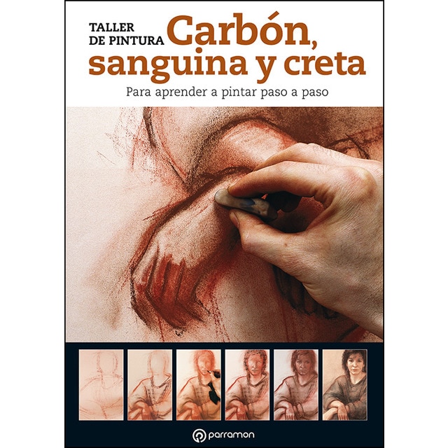 Carbón, sanguina y creta para aprender a pintar paso a paso.pdf